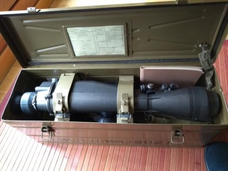 Vende visor nocturno ruso de 1988. Intensificador de luz de primera generacion. Con todos los accesorios 01