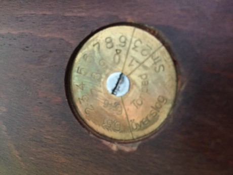 Un compañero del club vende este Mauser sueco M-38 ( corto ) , cal. 61,5x5,5
Fabricado por husqvarna año 11