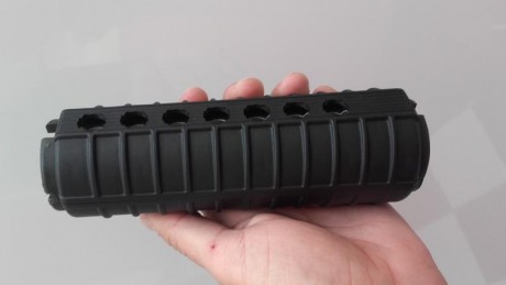 Réplica del guardamanos para CAR-15, pero versión moderna, prácticamente nuevo.
Lo vendo en 15€, gastos 00