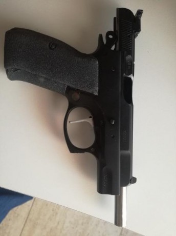 Buenas a todos, debido a una nueva adquisición, pongo en venta mi CZ75 B preparada para competir en 9 22