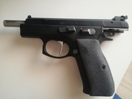 Buenas a todos, debido a una nueva adquisición, pongo en venta mi CZ75 B preparada para competir en 9 21