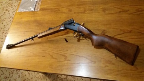 Hola. Por desuso, vendo mi monotiro Baikal del 308. Está en Madrid.
Es un rifle ligero y muy bonito. Tiene 12