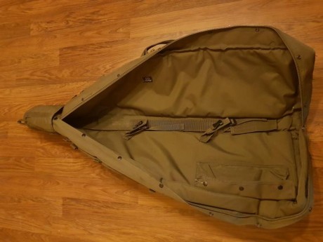 Buenas vendo esta magnifica funda 
Es la que usan los tiradores de elite. 

Con multiples espacios para 00