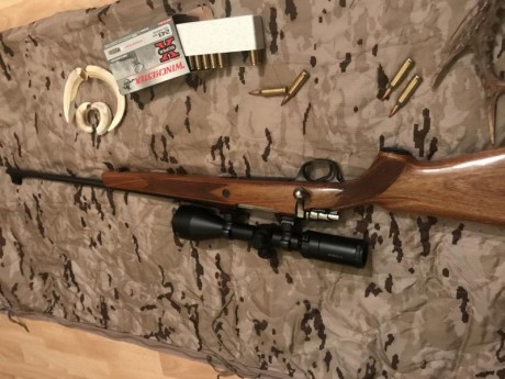 Como dice el titulo, vendo mi Santa Barbara modelo de Luxe del calibre 243 win, comprado en agosto de 32