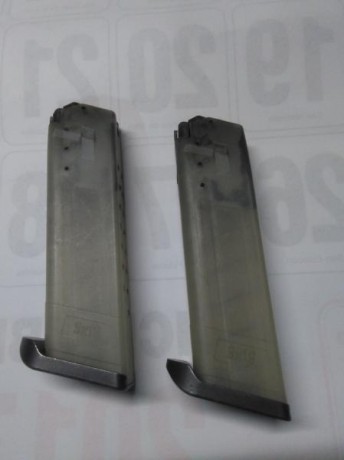 Hola.
Vendo dos cargadores para pistola HK USP EXPERT con capacidad para 18 cartuchos.
Precio 70 euros 00