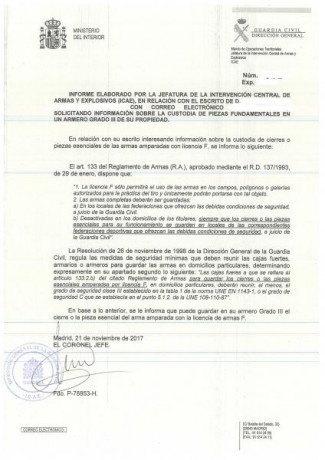 Hola compañeros,

 Estoy sacándome la licencia F y tengo una duda en relación a la caja de seguridad. 10