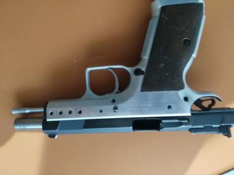 Se venda pistolas una tonos suucenter mono tiro con dos juegos de visores calibre 357 maximagnun y 357 00