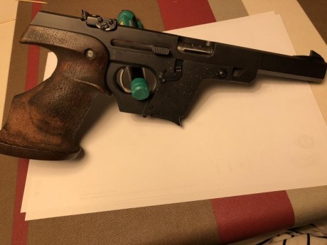 Vendo Walther GSP 22lr. 
Vendo con 2 cargadores y 2 empuñaduras (diestro)

Precio 400 €. Ubicación Alava. 30