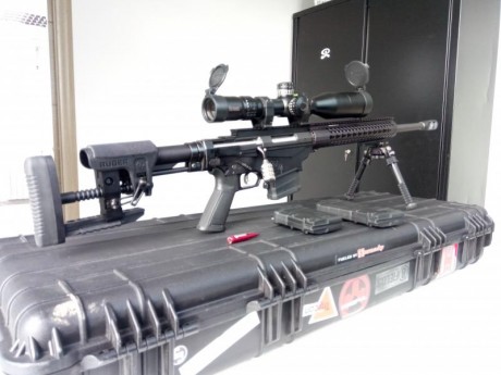 Se vende conjunto de rifle visor y accesorios por cambio de modalidad a F-Class, comienzo un proyecto 02
