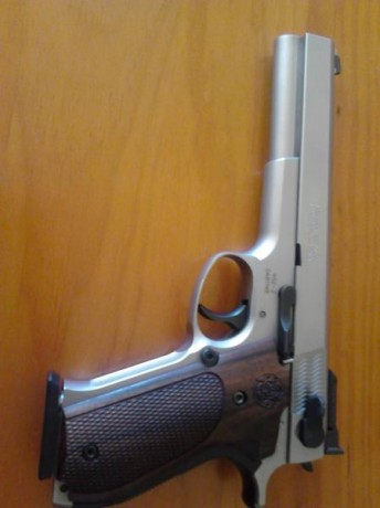 Después de mucho pensármelo he decidido vender mi SMITH WESSON 952-2 PERFORMANCE CENTER de 6" calibre 00