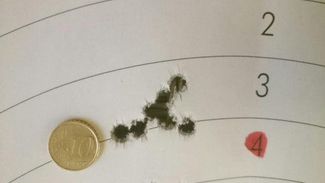 ¿Nos animamos a mostrar blancos de nuestros rifles de caza habituales? Con la munición que habitualmente 160