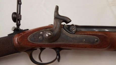 Vendo  Volunteer de Parker Hale calibre .451. Tiene uso pero se encuentra en buen estado de madera y pavón, 02