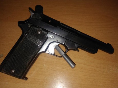 Vendo pistola del 9mm corto Star Mod. 1919 sindicalista guiada en F. El arma esta en Pamplona, Navarra, 12