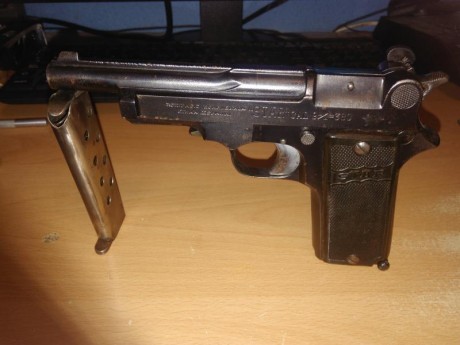 Vendo pistola del 9mm corto Star Mod. 1919 sindicalista guiada en F. El arma esta en Pamplona, Navarra, 11