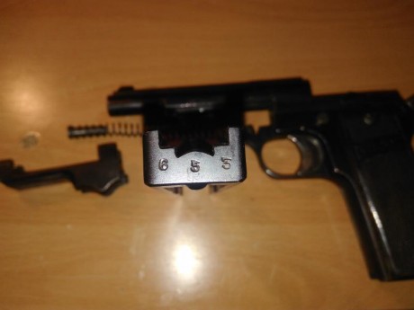 Vendo pistola del 9mm corto Star Mod. 1919 sindicalista guiada en F. El arma esta en Pamplona, Navarra, 21