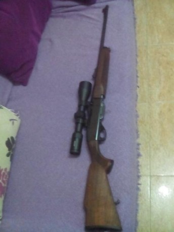 Vendo rifle Remington 7400 en calibre 30-06. Esta nuevo como puede apreciarse.Con bases weaver.SIN VISOR. 02