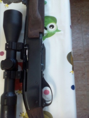 Vendo rifle Remington 7400 en calibre 30-06. Esta nuevo como puede apreciarse.Con bases weaver.SIN VISOR. 10