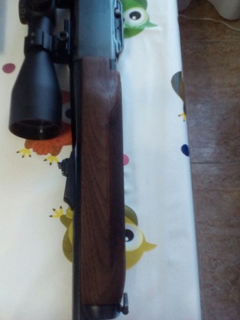 Vendo rifle Remington 7400 en calibre 30-06. Esta nuevo como puede apreciarse.Con bases weaver.SIN VISOR. 20