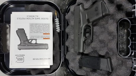Tengo que hacer hueco y vendo mi Glock 43, como nueva, impecable. No tiene ni 150 disparos.
Precio 400 02