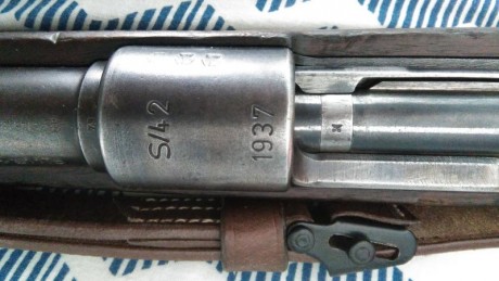 Vendo mauser kar 98, con todas sus piezas coincidentes a excepcion de dos contratornillos, es practicamente 02