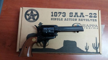 Vendo revolver Chiappa cal 22 tambor de 10 disparos guiado en f.
con los certificados Del BOPE y el Ministerio 00