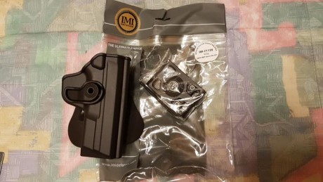 Hola a todos.
Se vende S&W MP9 con solo 2 años y aproximadamente 150 disparos, NI UNO MAS, solo estrenada.
Si 00