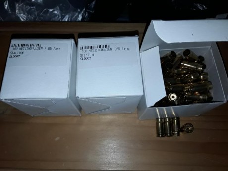  20180303_230641.jpg 
Vendo 300 vainas nuevas marca Starline para el 30 Luger. 
90€ con envío en península.
Contactar 00