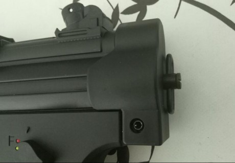 Por tener un nuevo proyecto en mente se vende la pistola GSG 5 modelo PK, copia del HK Mp5 K fabricada 01