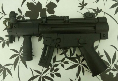 Por tener un nuevo proyecto en mente se vende la pistola GSG 5 modelo PK, copia del HK Mp5 K fabricada 00