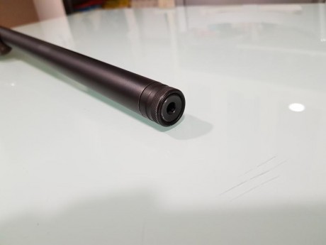 Hola, se trata de un rifle Tikka T3 Sporter en calibre 6.5x55 al que se le ha cambiado la culata de tiro 00