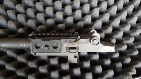  VENDIDA Hola.
Tengo en proposito poner a mi m14 un chasis EBR, y vendo una montura A. R. M. S. de perfil 11