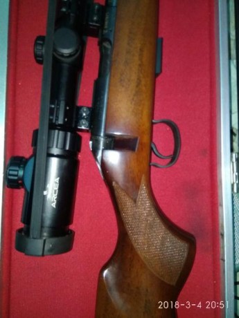 VENDIDA !!!!!!!!!!! Cz455Varmint cal. 22 lr.  casi nueva a estrenar la compre por capricho y ahora por 01