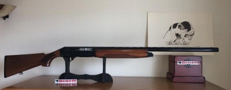 Vendo BENELLI- PREMIUM C/12 muy buen estado,
 pocos tiros,sistema inercial, cañón 70mm, banda ventilada.
No 02