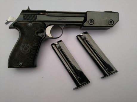 Vendo pistola Star FR Sport cal. 22 Lr.

La pistola esta impecable, mejor ver en la mano. Se puede ver 01