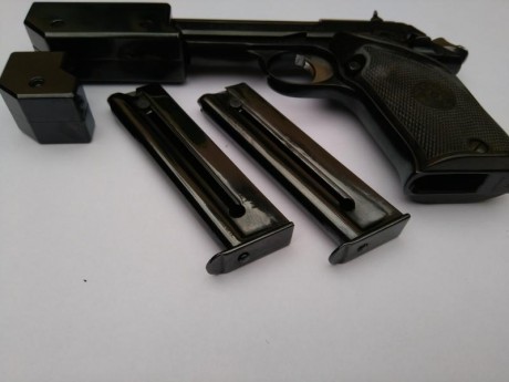 Vendo pistola Star FR Sport cal. 22 Lr.

La pistola esta impecable, mejor ver en la mano. Se puede ver 00