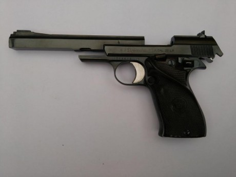 Vendo pistola Star FR Sport cal. 22 Lr.

La pistola esta impecable, mejor ver en la mano. Se puede ver 12