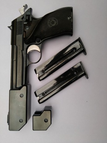 Vendo pistola Star FR Sport cal. 22 Lr.

La pistola esta impecable, mejor ver en la mano. Se puede ver 51
