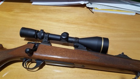 Hola, pongo a la venta un contundente equipo de rececho.
- Rifle Weatherby Vanguard cerrojo calibre 338 00