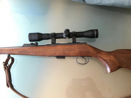 Hola a todos.
Vendo carabina del 22lr por falta de uso. Solo la he probado una vez y gasté solo un par 01