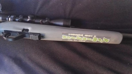 Se vende carabina semiautomática prácticamente a estrenar, no ha disparado ni 80 disparos, conserva la 00