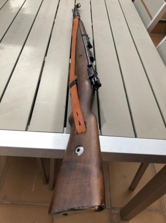 Hola, estoy buscando un rifle Kar98 aleman o Mosin Nagant ruso original de la WWII totalmente operativo 61