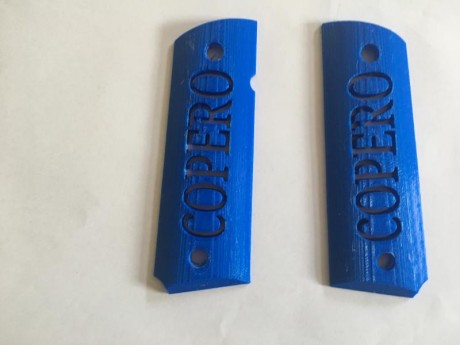 Cachas para 1911 se pueden hacer con diferentes colores y logos 
  Aclaro de momento tememos unos cuantos 51
