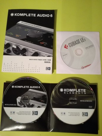 Vendo tarjeta de sonido Komplete Audio 6 de Native Instruments.
La tarjeta funciona perfectamente y ya 11
