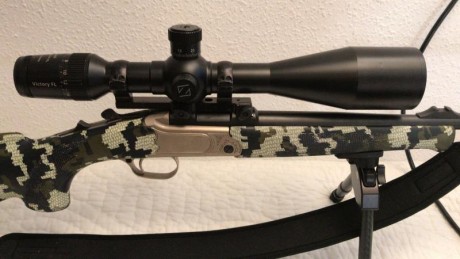 Pongo a la venta monotiro Merkel k3 en calibre 257wtb  con culatas con recubrimiento en Hidroimpresion 01