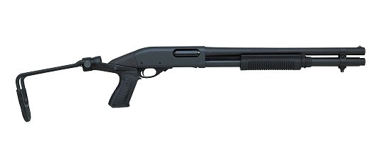 Buenas. Me gustaría comprar esta escopeta, una Remington 870 Tactical, con el culatín retráctil. Pero 00