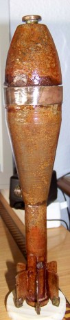 Bueno señores, aquí pongo mi primera restauración de un mortero valero 50mm.

Solo tengo uan foto de cuando 11
