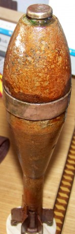 Bueno señores, aquí pongo mi primera restauración de un mortero valero 50mm.

Solo tengo uan foto de cuando 10