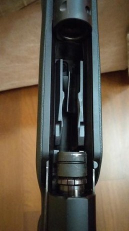 Blaser R8 modelo profesional,culata sintética en color verde antracita,gatillo extraíble no fijo,cañón 20