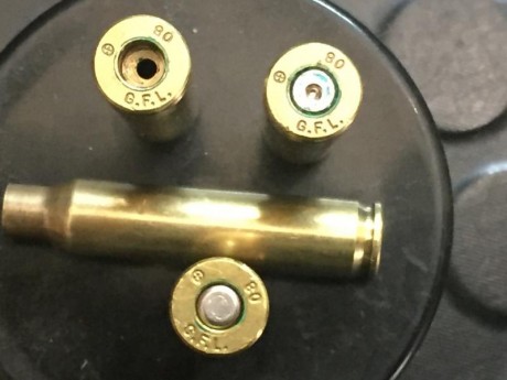Hola a todos.
Vendo lotes de 500 vainas GFL militar, cal.5.56x45 (223) un solo disparo,admite pistón Bóxer 02