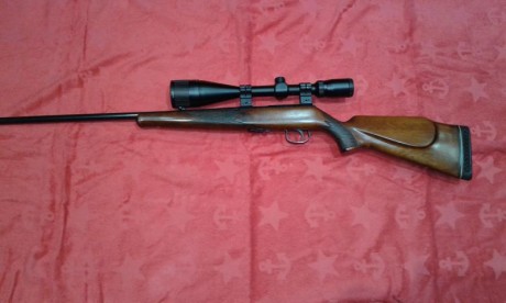  cal. 22 lr mod. 1415/16 muy buen estado. Cargador de 5 tiros.
Precio 300€
El arma se encuentra cerca 11